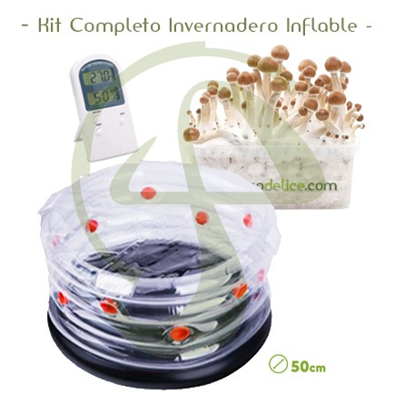 Kit Completo Invernadero Inflable 50cm Diámetro